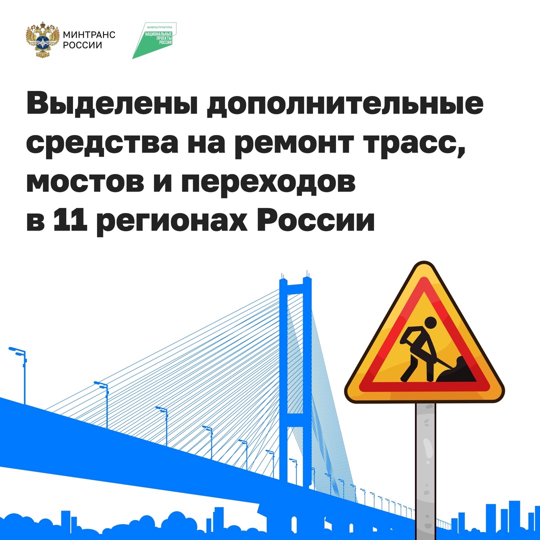 Свыше 16,5 млрд рублей будет дополнительно выделено на обновление дорожной инфраструктуры в 2025 году