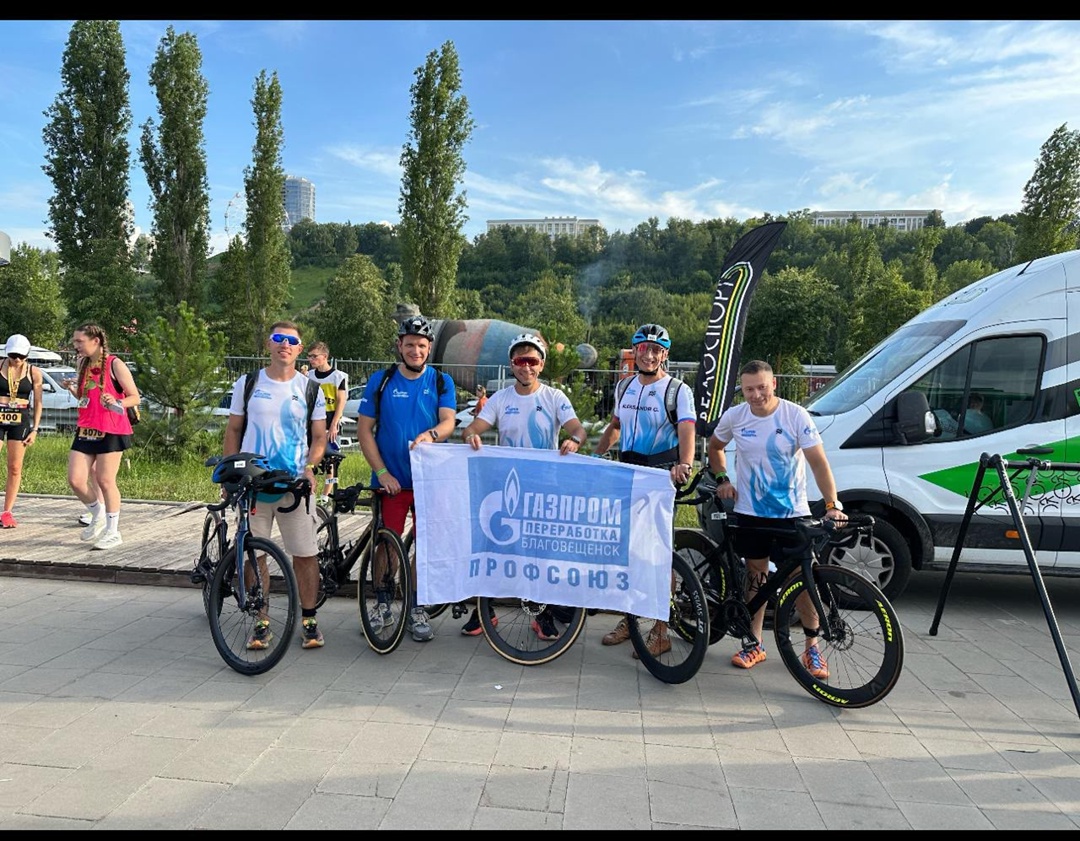 Амурские газопереработчики снова продемонстрировали свою спортивную подготовку на соревнованиях по триатлону