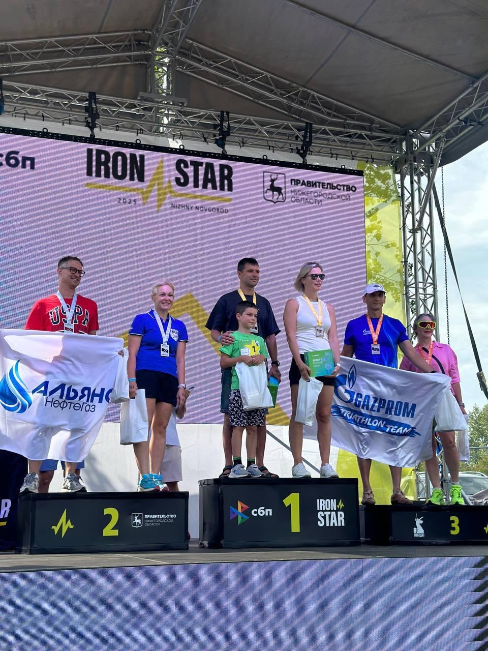 Амурские газопереработчики снова продемонстрировали свою спортивную подготовку на соревнованиях по триатлону