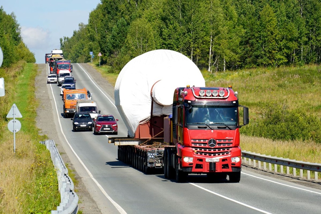 Основное энергетическое оборудование для инновационного энергоблока БРЕСТ-ОД-300 доставлено в Северск.