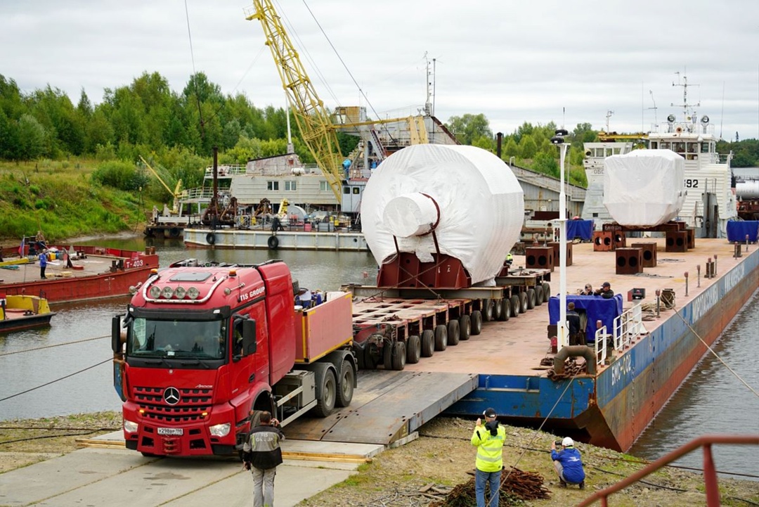 Основное энергетическое оборудование для инновационного энергоблока БРЕСТ-ОД-300 доставлено в Северск.