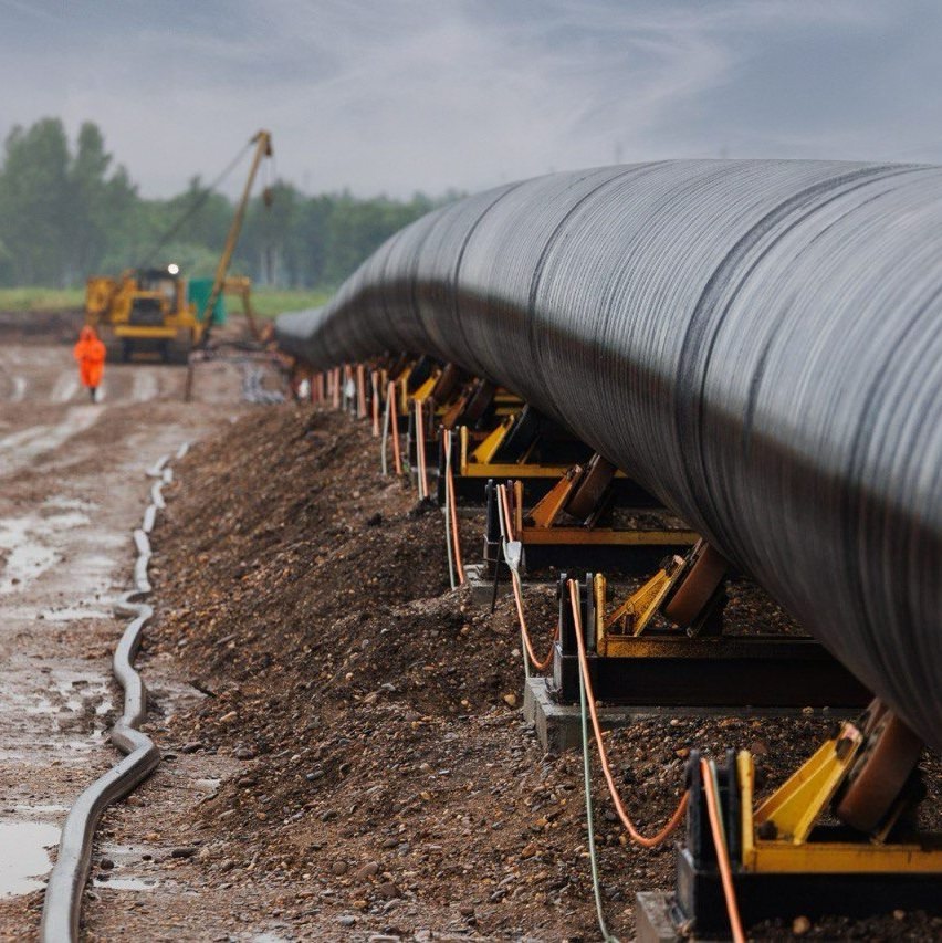 Через реку Тунгуску в Хабаровском крае проложили самый длинный в России подводный переход газопровода бестраншейным методом