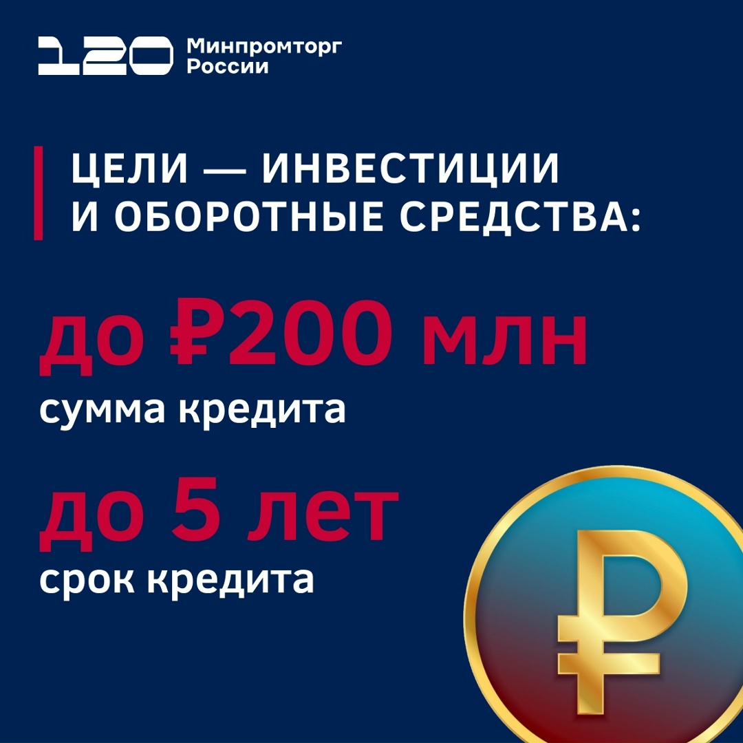Более ₽1,5 млрд льготных кредитов получили производители станков и роботов
