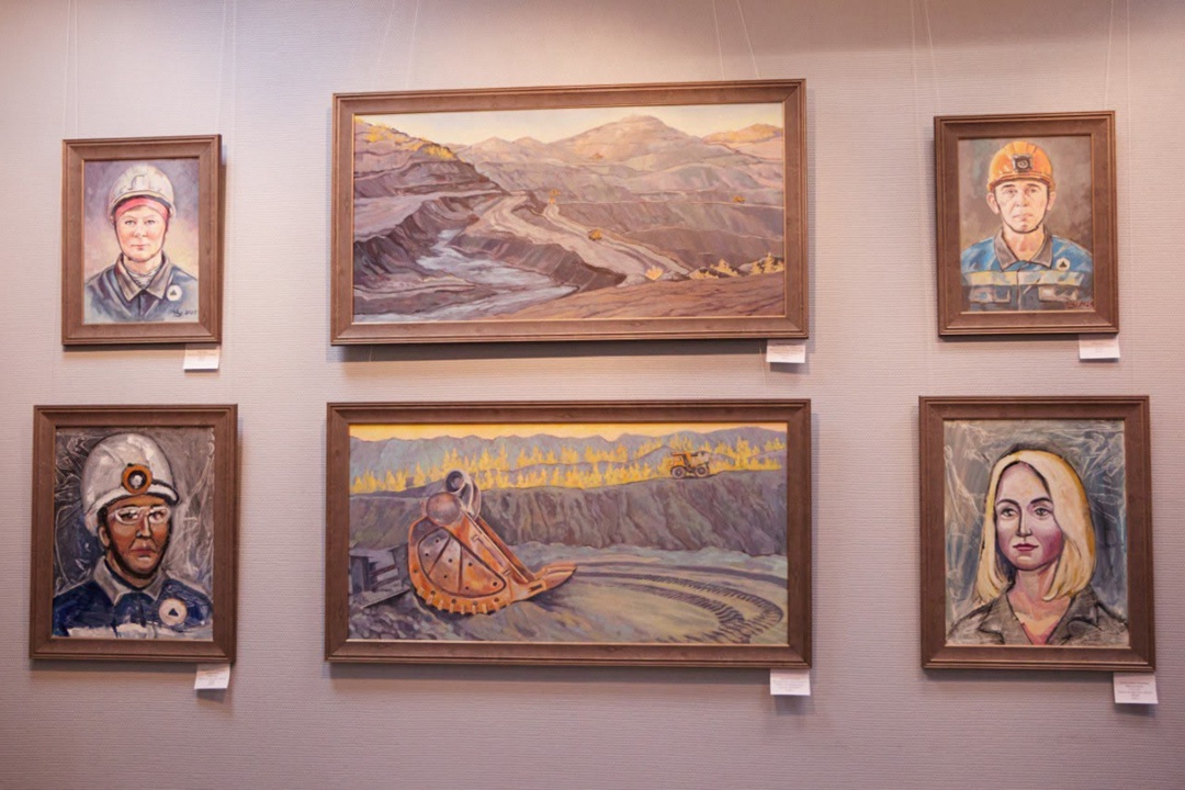 Шахтеры глазами художников В Междуреченском выставочном зале открылась удивительная выставка «Уголь – АРТ»