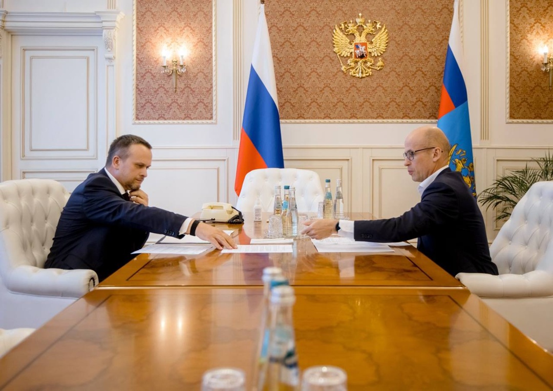 Министр транспорта Андрей Никитин встретился с главой Удмуртии Александром Бречаловым