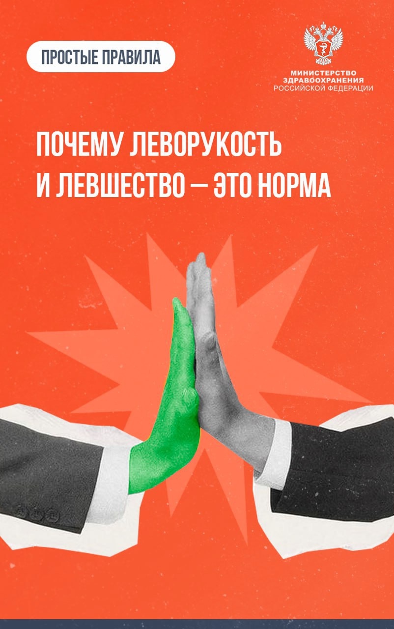 #ПростыеПравила: Почему леворукость и левшество — это норма