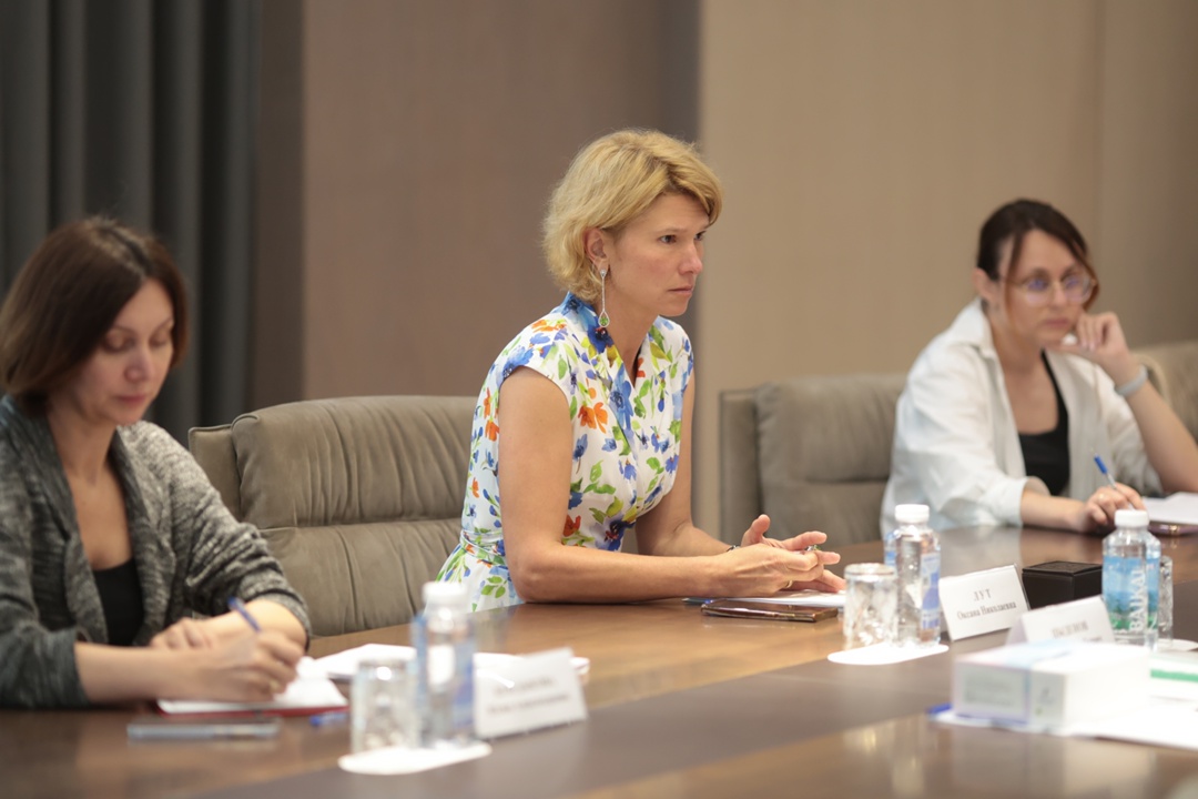 Оксана Лут провела рабочую встречу с главой Бурятии Алексеем Цыденовым