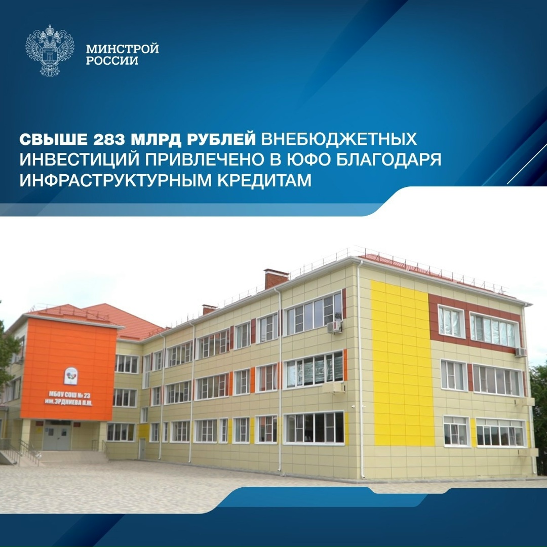 Развитию Южного федерального округа способствует в том числе механизм финансовой поддержки – инфраструктурные бюджетные (ИБК) и специальные казначейские…