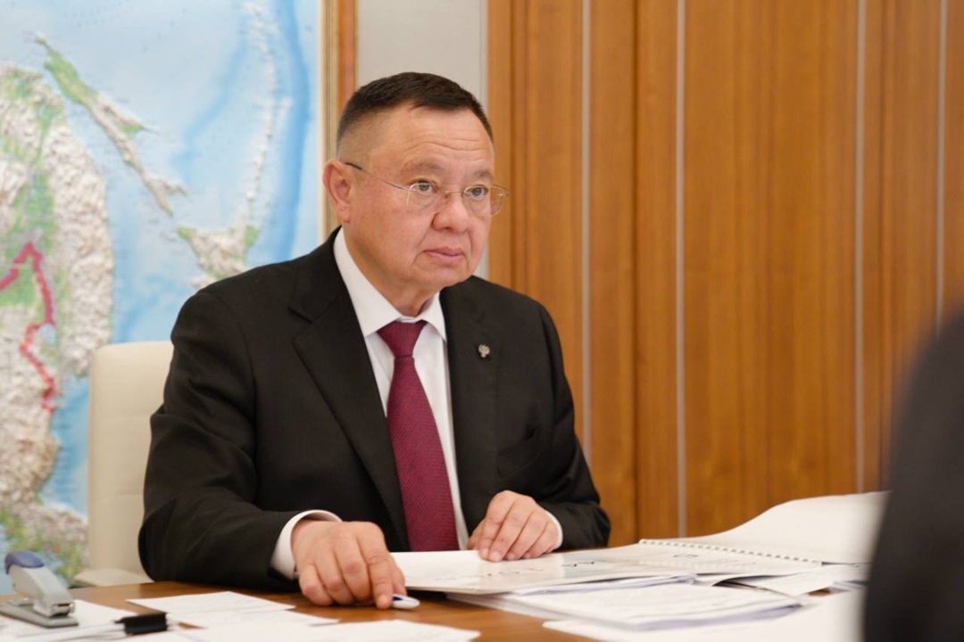 Министр строительства и ЖКХ РФ Ирек Файзуллин провел рабочую встречу с врио губернатора Тамбовской области Евгением Первышовым
