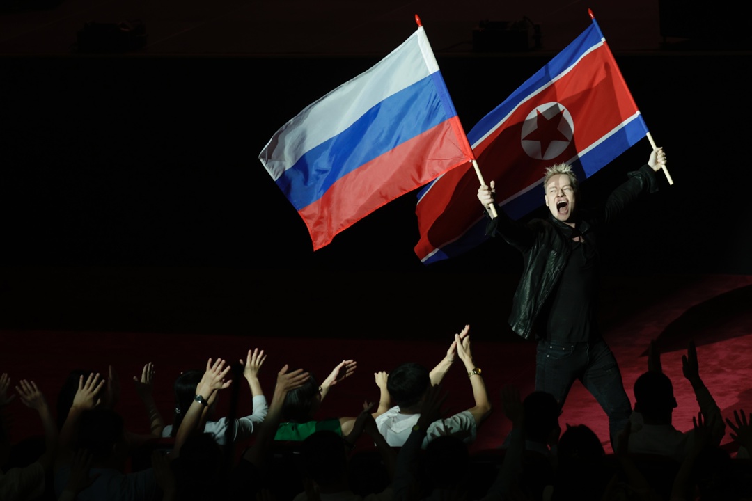 Торжественный концерт в честь 80-й годовщины Освобождения Кореи от японского колониального господства состоялся в Пхеньяне.