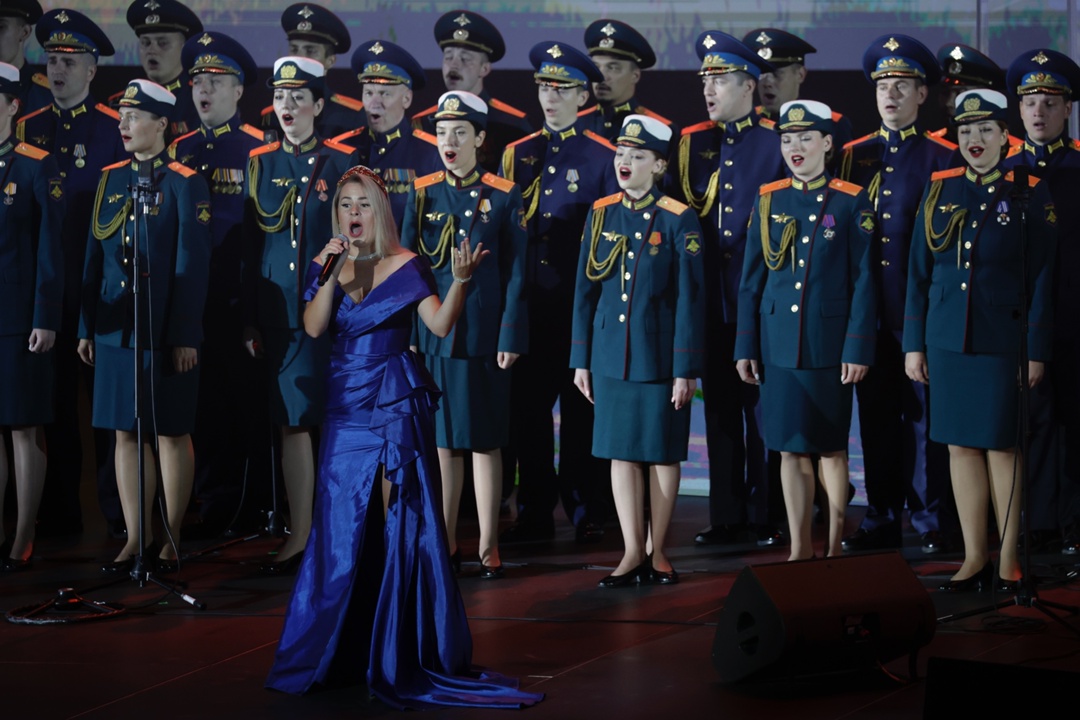 Торжественный концерт в честь 80-й годовщины Освобождения Кореи от японского колониального господства состоялся в Пхеньяне.