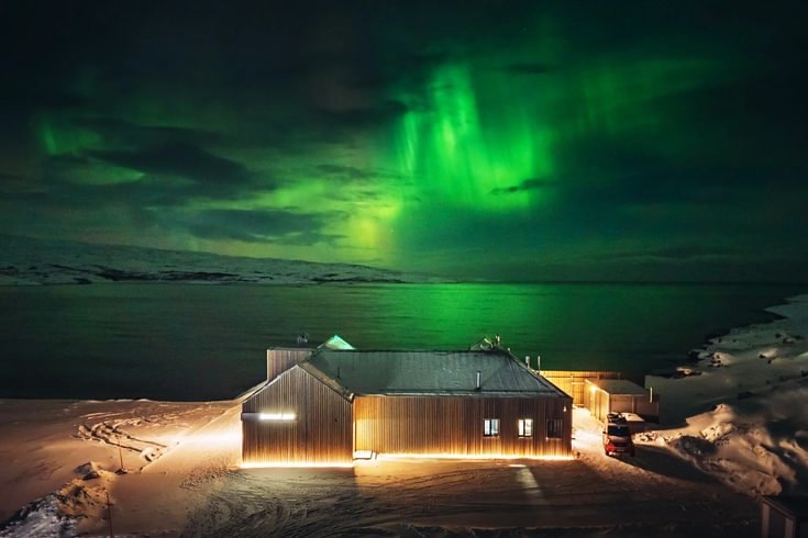 Над Баренцевым морем раздавали красоту