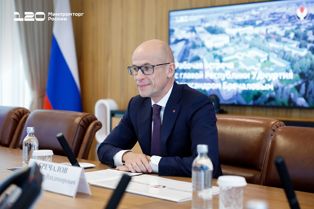 Антон Алиханов и Александр Бречалов обсудили развитие промышленности Удмуртии