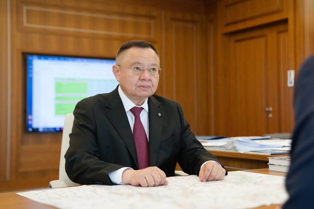 Глава Минстроя России Ирек Файзуллин провел рабочую встречу с врио Губернатора Ростовской области Юрием Слюсарем