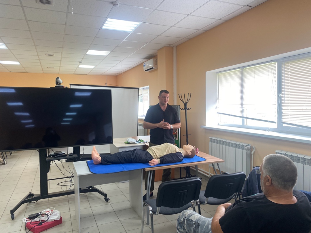 На производственных участках Белгородской области СХБН прошло обучение сотрудников приграничных территорий по теме «Оказание первой помощи пострадавшим»