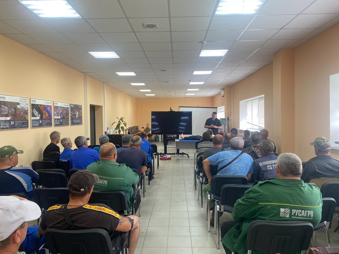 На производственных участках Белгородской области СХБН прошло обучение сотрудников приграничных территорий по теме «Оказание первой помощи пострадавшим»