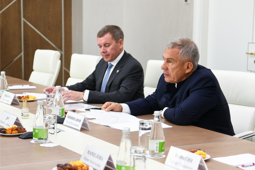 ️ Оксана Лут и Рустам Минниханов обсудили перспективы развития АПК Татарстана