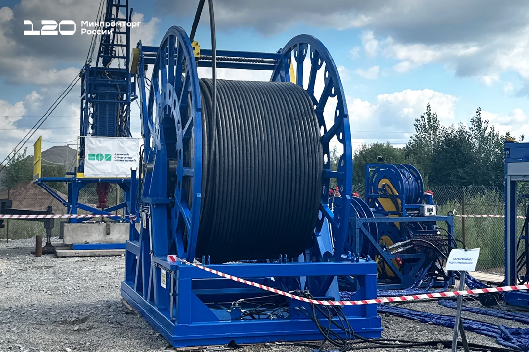 Первая отечественная колтюбинговая установка модульного типа успешно прошла стендовые испытания