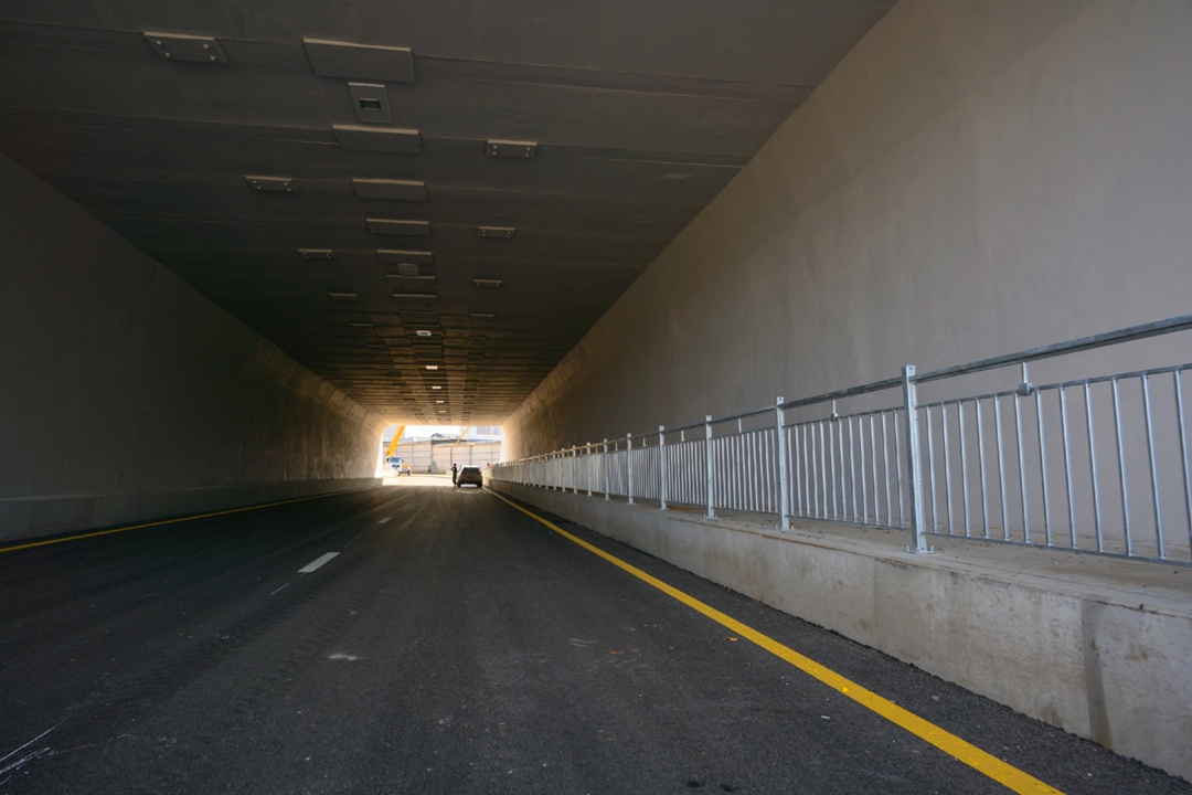 Министр строительства и ЖКХ РФ Ирек Файзуллин в рамках рабочей поездки в Пермь осмотрел новый тоннель