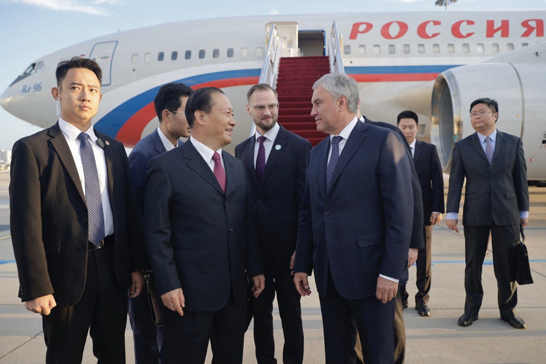 Вячеслав Володин прибыл в Пекин. В программе официального визита Председателя ГД в КНР – ряд встреч и проведение десятого заседания Межпарламентской комиссии…