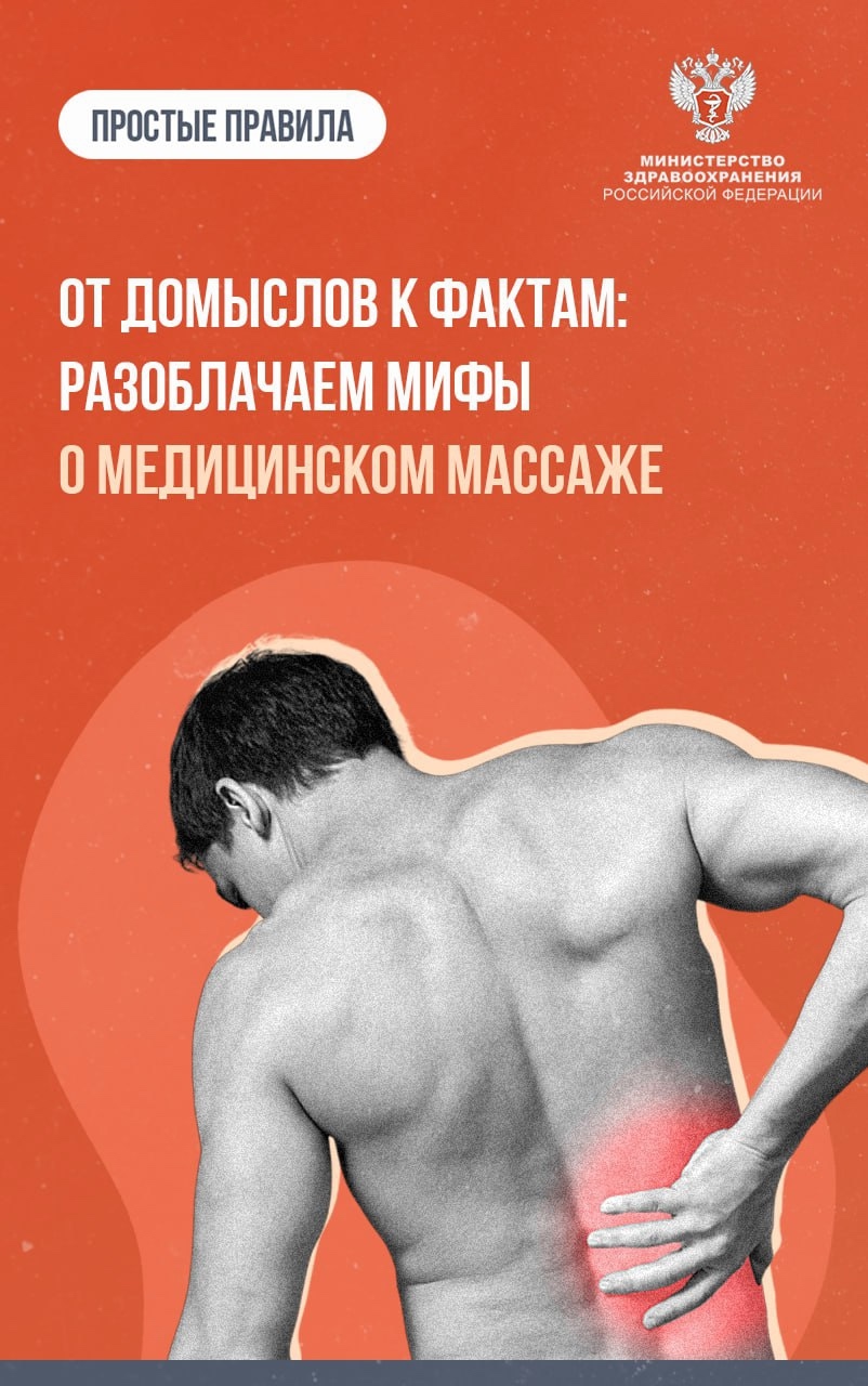 #ПростыеПравила: Мифы и правда о медицинском массаже