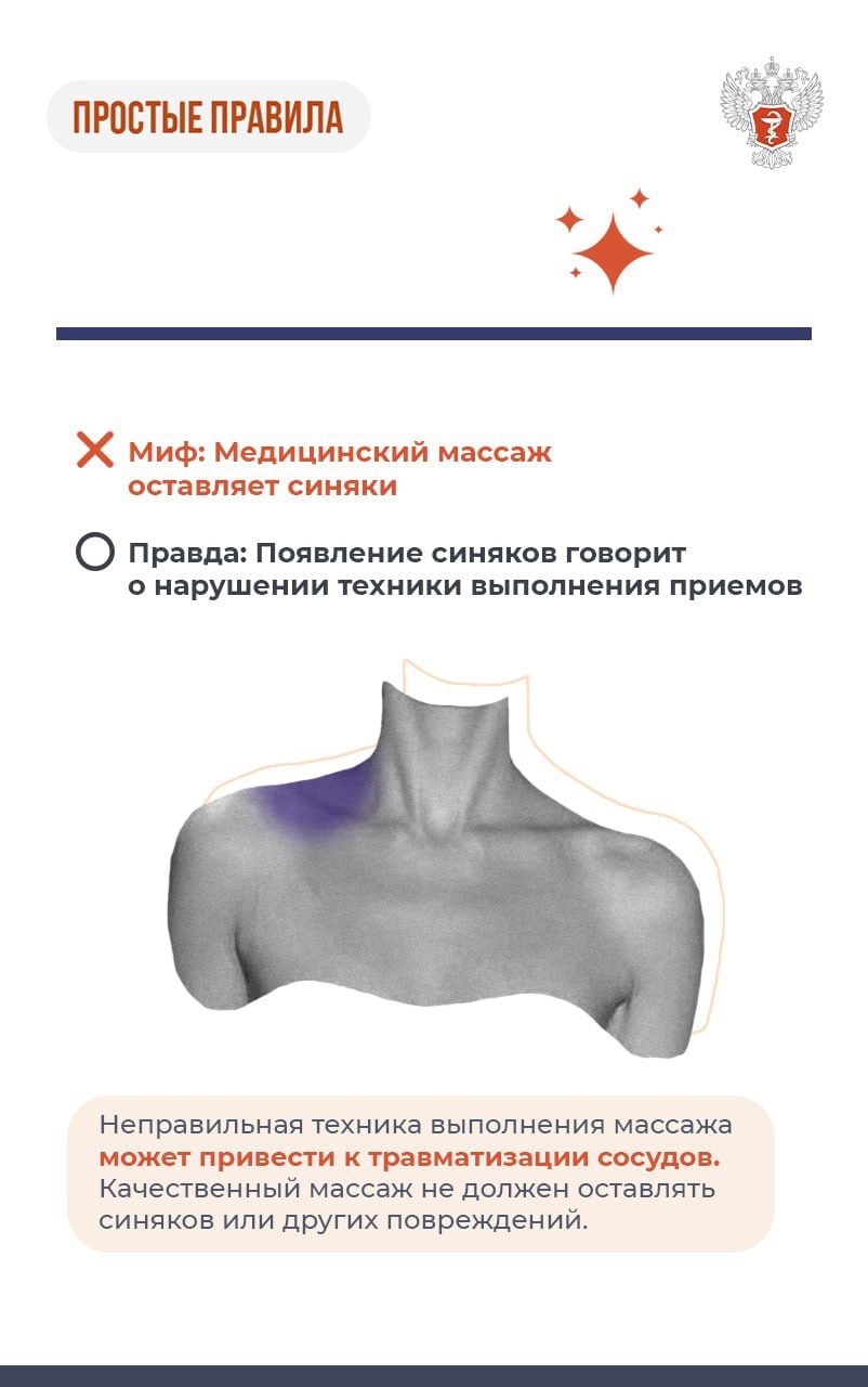 #ПростыеПравила: Мифы и правда о медицинском массаже