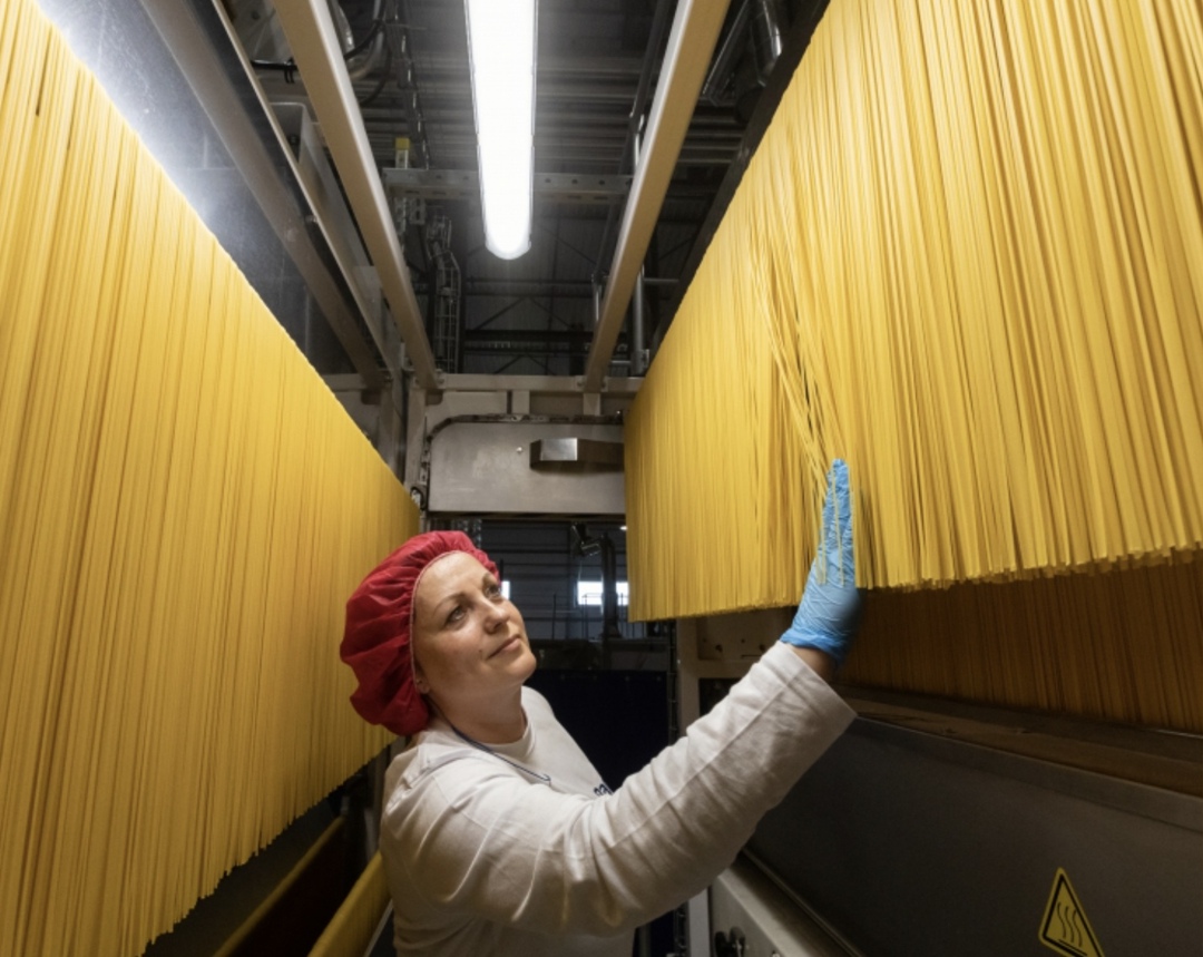 Концерн «Барилла» возводит в Подмосковье завод для переработки пшеницы мощностью до 218 тыс. т в год, строительная готовность проекта составляет 82%,…