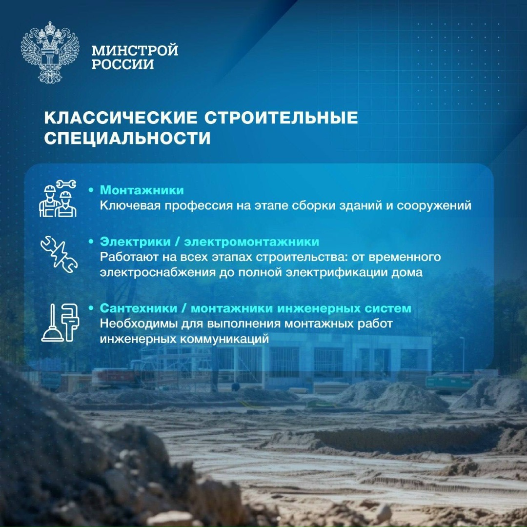 Актуальные профессии в строительстве: что востребовано сейчас?