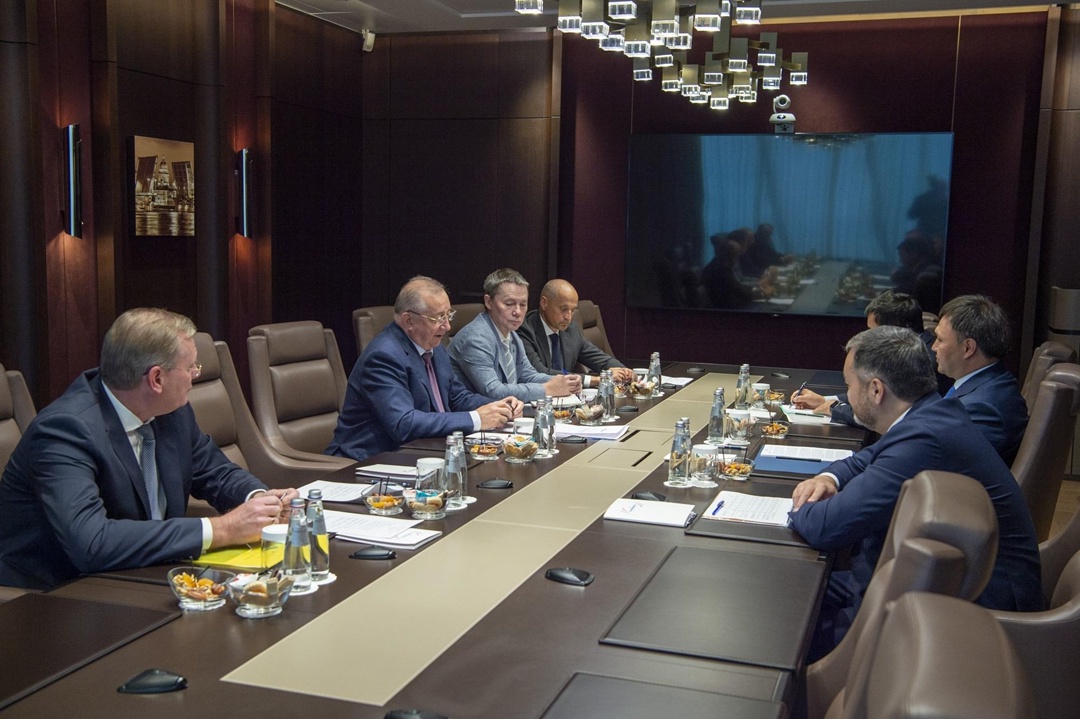 Президент ПАО «Транснефть» провел встречу с руководством АО НК «КазМунайГаз» и АО «КазТрансОйл»