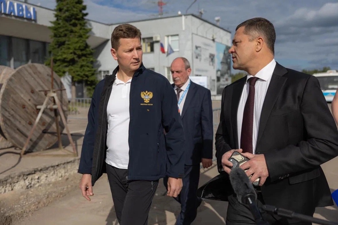 Валентин Иванов посетил с рабочим визитом Псковскую область