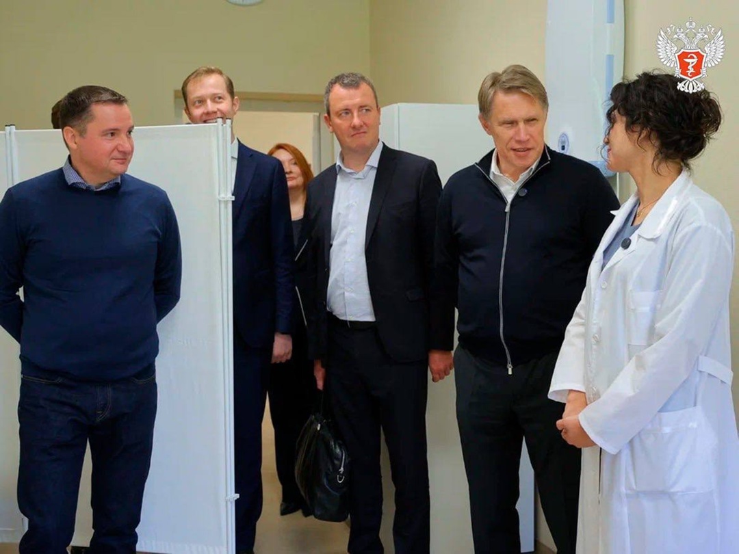 Михаил Мурашко осмотрел новую больницу на Соловках, скоро она примет первых пациентов