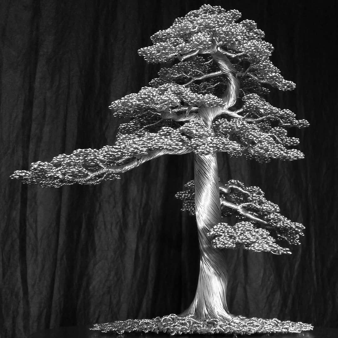 Кевин Айрис — скульптор, который посвятил жизнь искусству, природе и алюминиевой проволоке