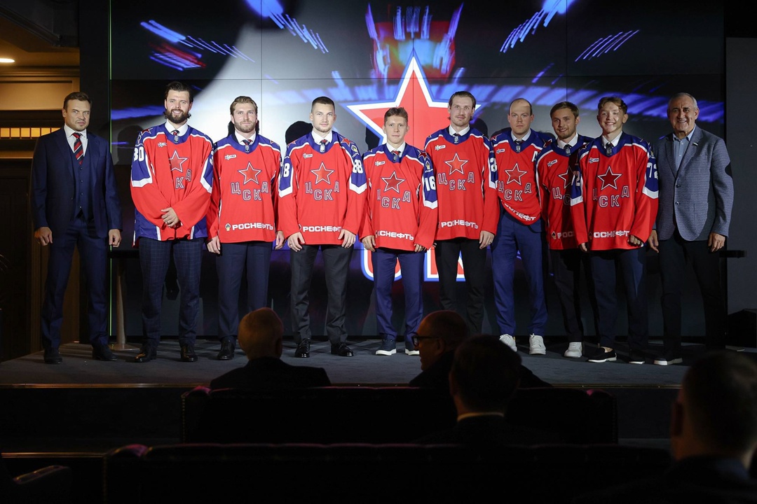 Новый сезон — цели прежние В Москве прошла презентация хоккейного клуба ЦСКА перед сезоном 2025/26.