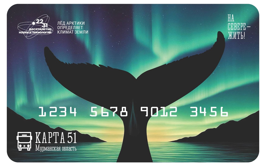 К началу учебного года в регионах России выпустили транспортные карты с символикой Десятилетия науки и технологий.