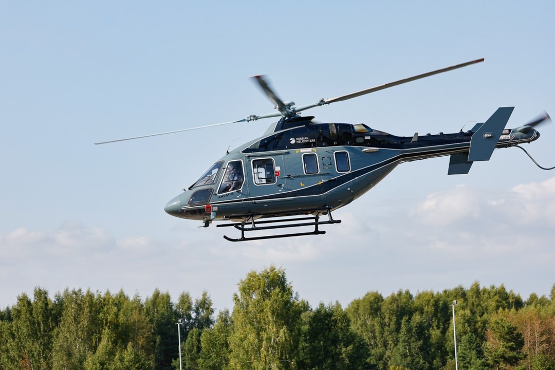 Холдинг Вертолёты России впервые поднял в воздух легкий многоцелевой Ансат в импортозамещённой версии с российскими двигателями ВК-650В разработки Объединенной…