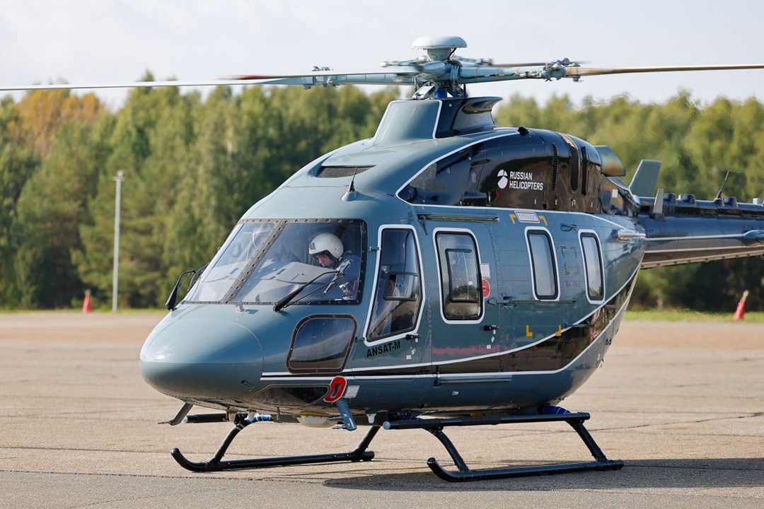 Импортозамещенный вертолет «Ансат» совершил первый полет.