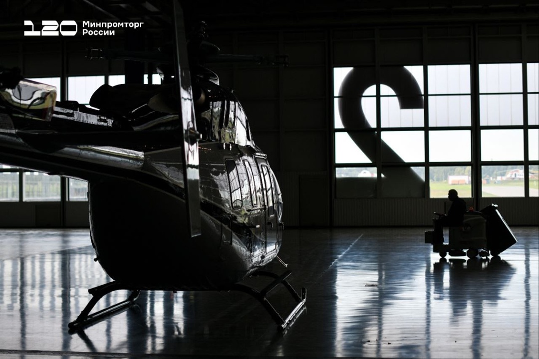 Импортозамещенный вертолет «Ансат» совершил первый полёт с отечественным двигателем ВК-650В