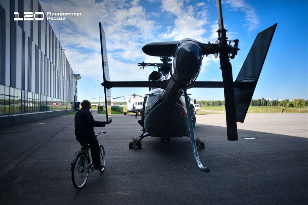 Импортозамещенный вертолет «Ансат» совершил первый полёт с отечественным двигателем ВК-650В