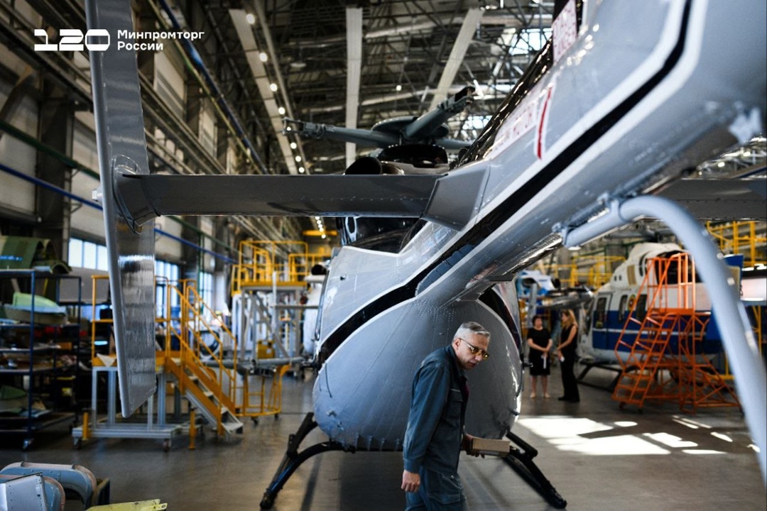 Импортозамещенный вертолет «Ансат» совершил первый полёт с отечественным двигателем ВК-650В