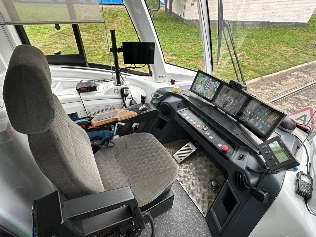 Константин Пашков принял участие в запуске движения первого в России беспилотного трамвая в Москве