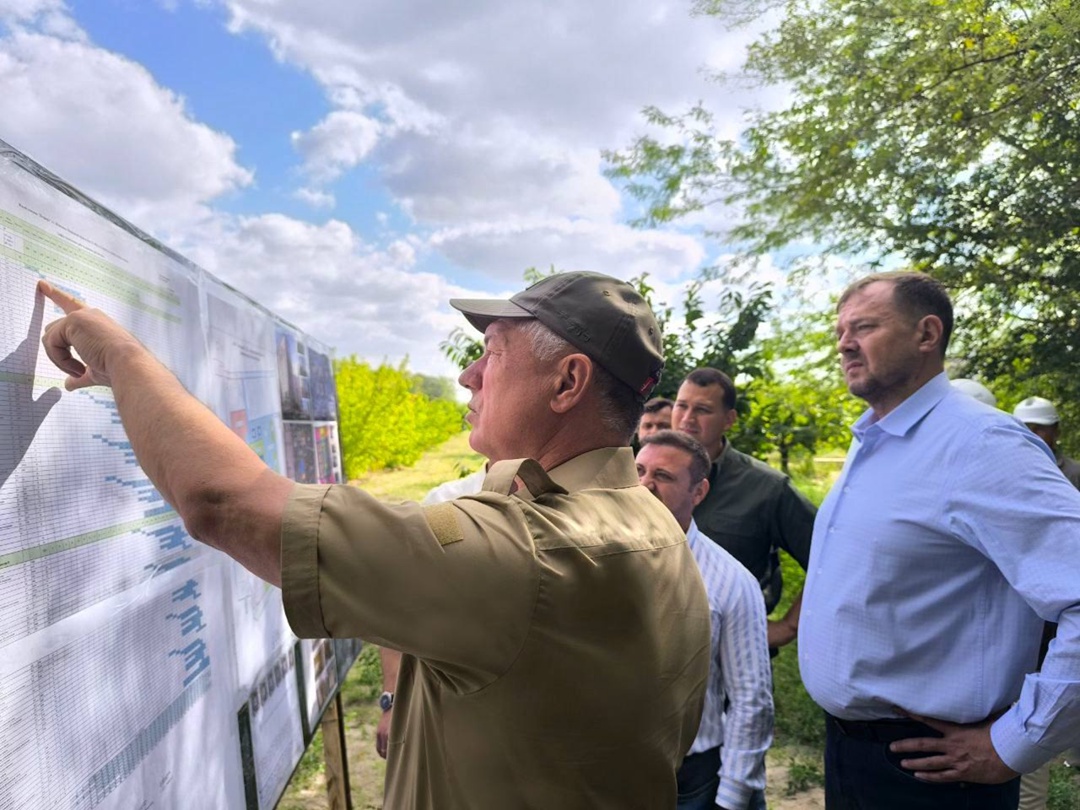 Марат Хуснуллин совершил рабочую поездку в Запорожскую область