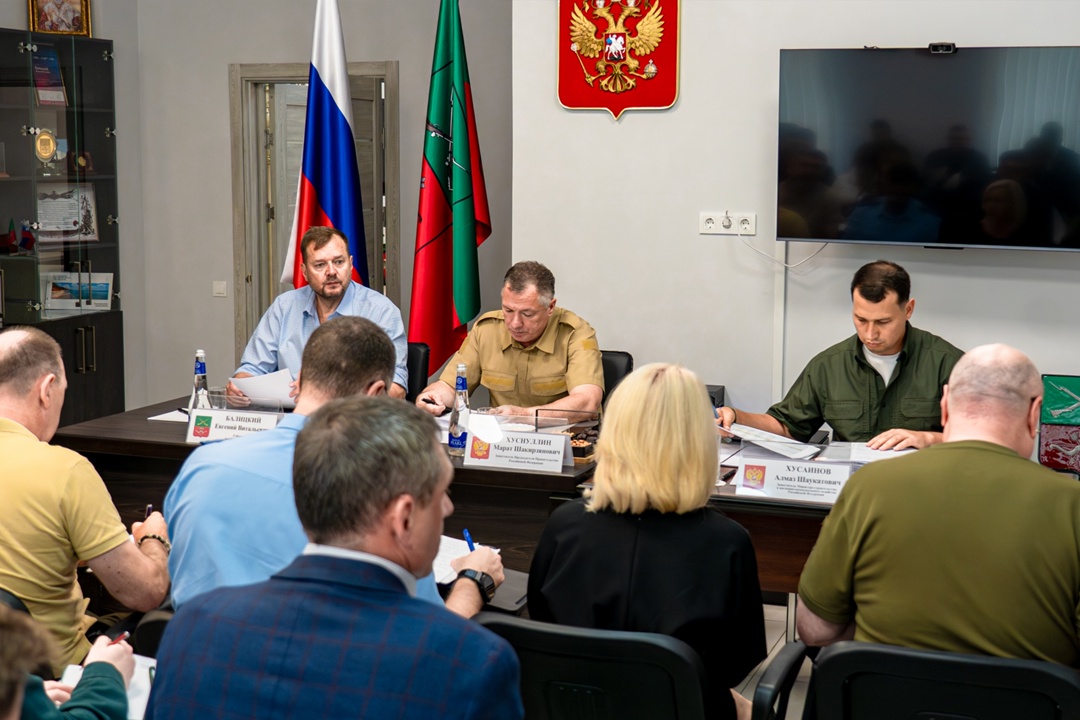 Марат Хуснуллин совершил рабочую поездку в Запорожскую область