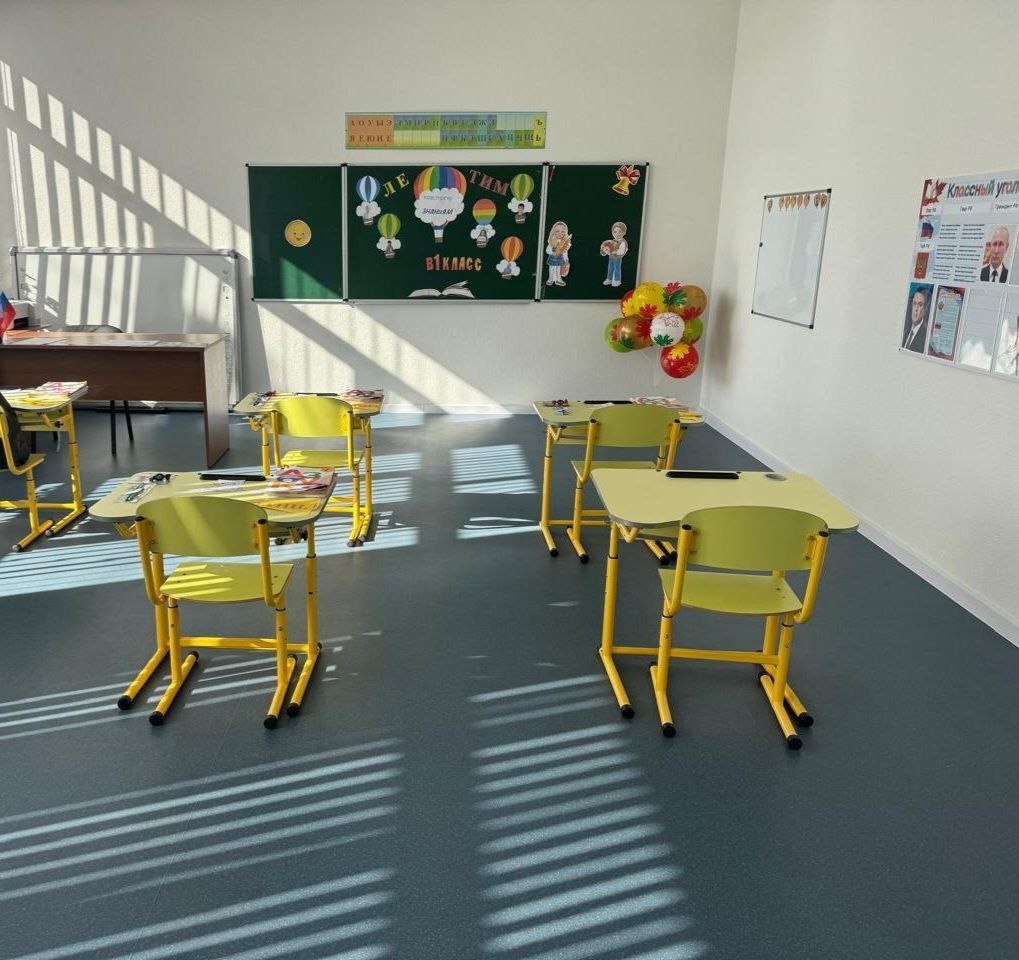 Регионом-шефом Воронежской областью ко Дню знаний были отремонтированы пять общеобразовательных школ в ЛНР