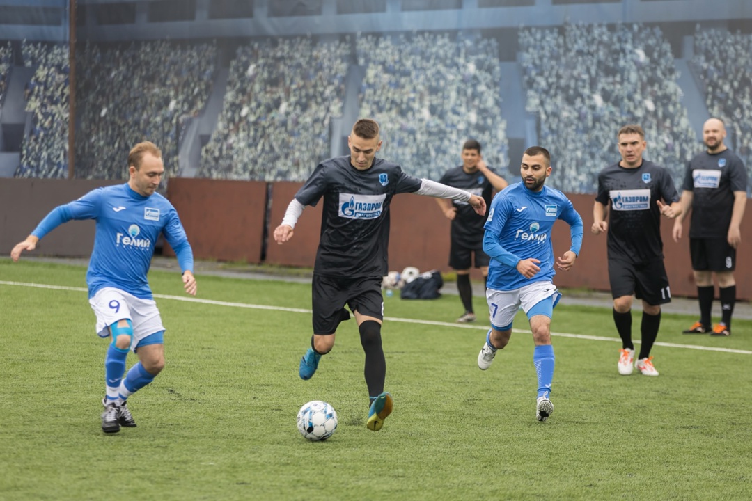 Дебют амурских газопереработчиков на корпоративном футбольном турнире в Санкт-Петербурге