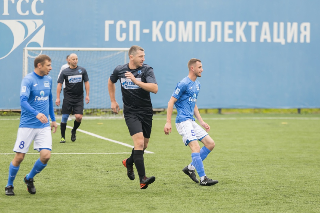 Дебют амурских газопереработчиков на корпоративном футбольном турнире в Санкт-Петербурге