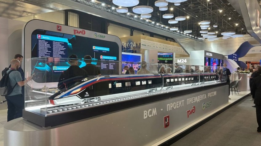 "Нацпроектстрой" развернул строительные работы на участке первой в России высокоскоростной железнодорожной магистрали Москва - Санкт-Петербург