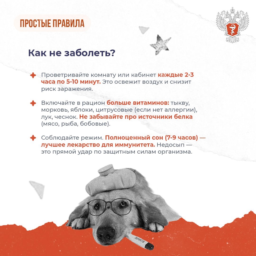 #ПростыеПравила: Как уберечь себя от ОРВИ