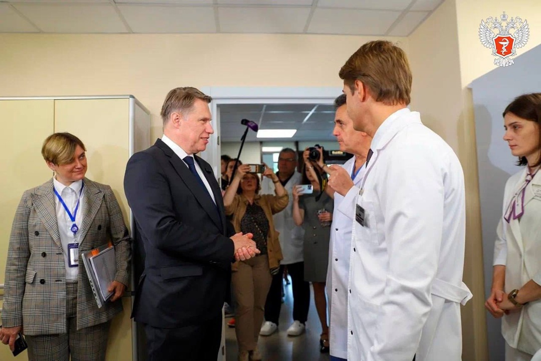 Михаил Мурашко открыл новый консультативно-диагностический центр НМИЦ онкологии им. Н.Н. Блохина Минздрава России