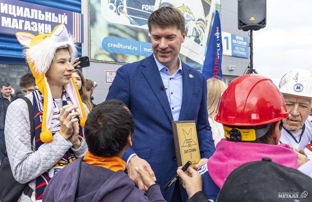 Звезда Василия Кошечкина – теперь на Аллее Славы «Металлурга»!