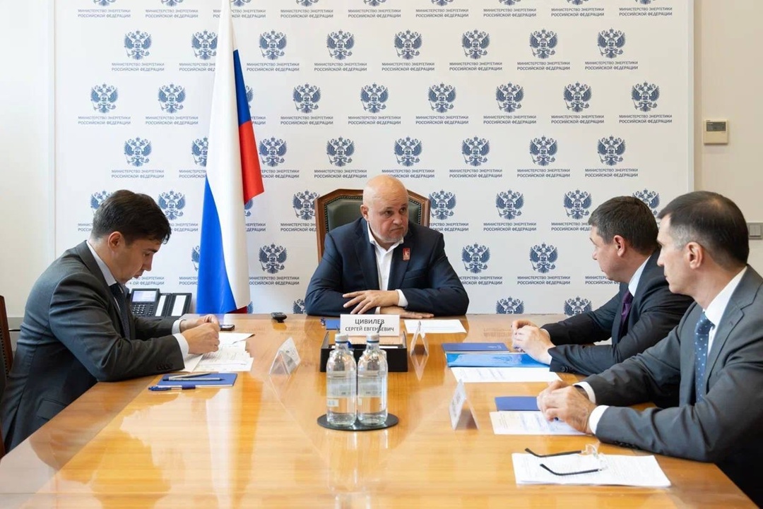 Сергей Цивилев провел рабочую встречу с врио губернатора Тамбовской области Евгением Первышовым